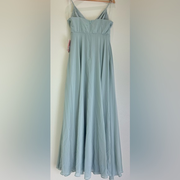 NWT Birdy Grey KAIA DRESS CHIFFON SAGE Size M - Picture 5 of 10